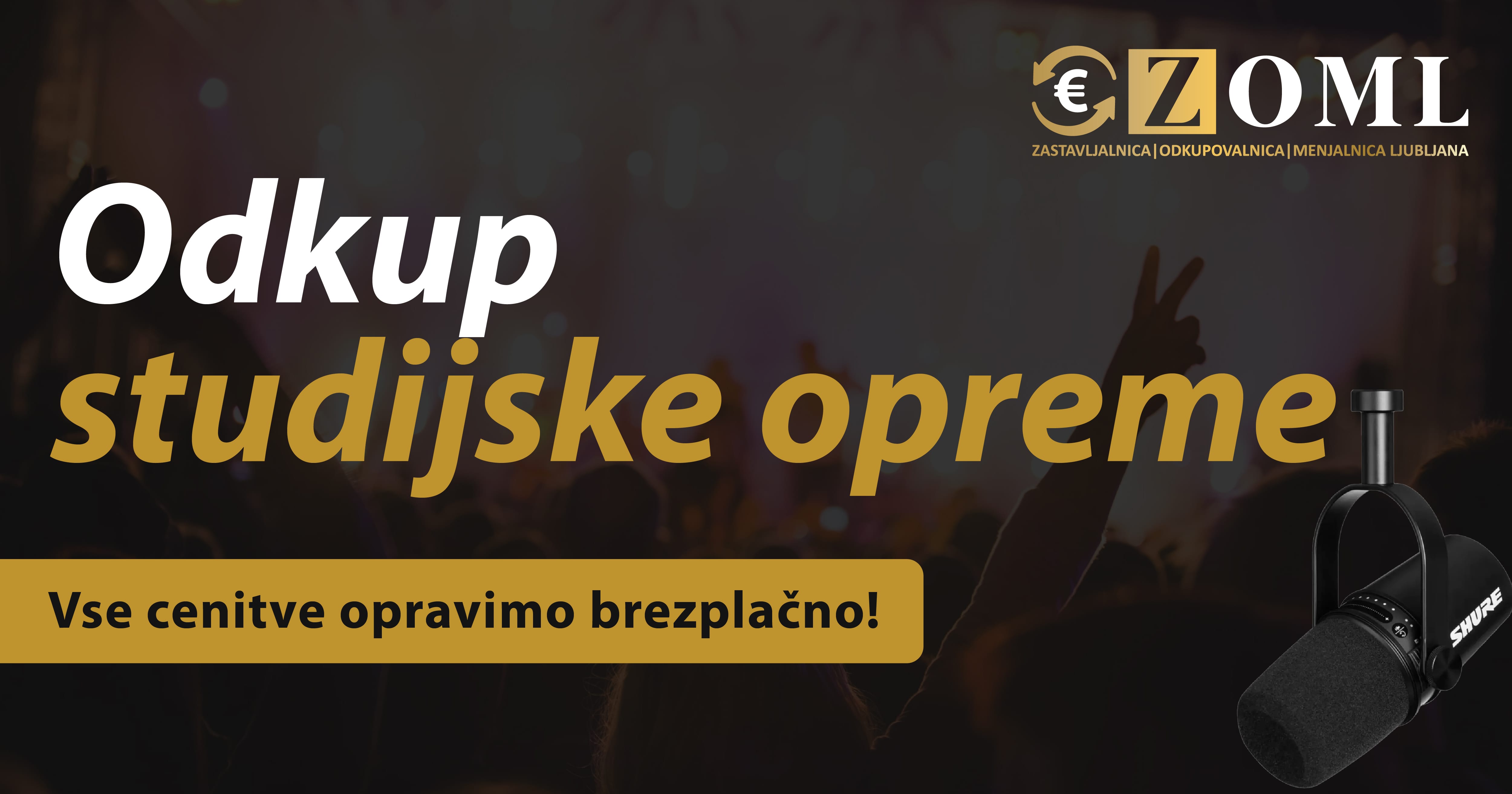 Odkup studijske opreme