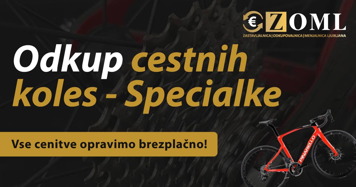 Odkup cestnih koles - Specialke