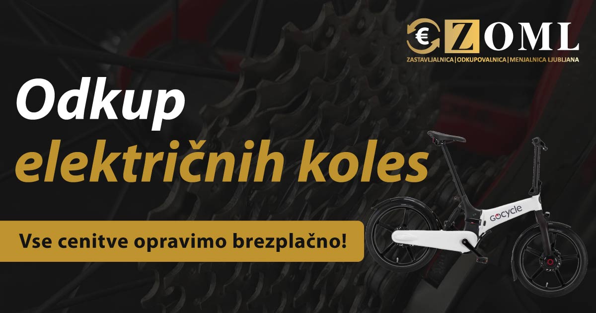Odkup električnih koles