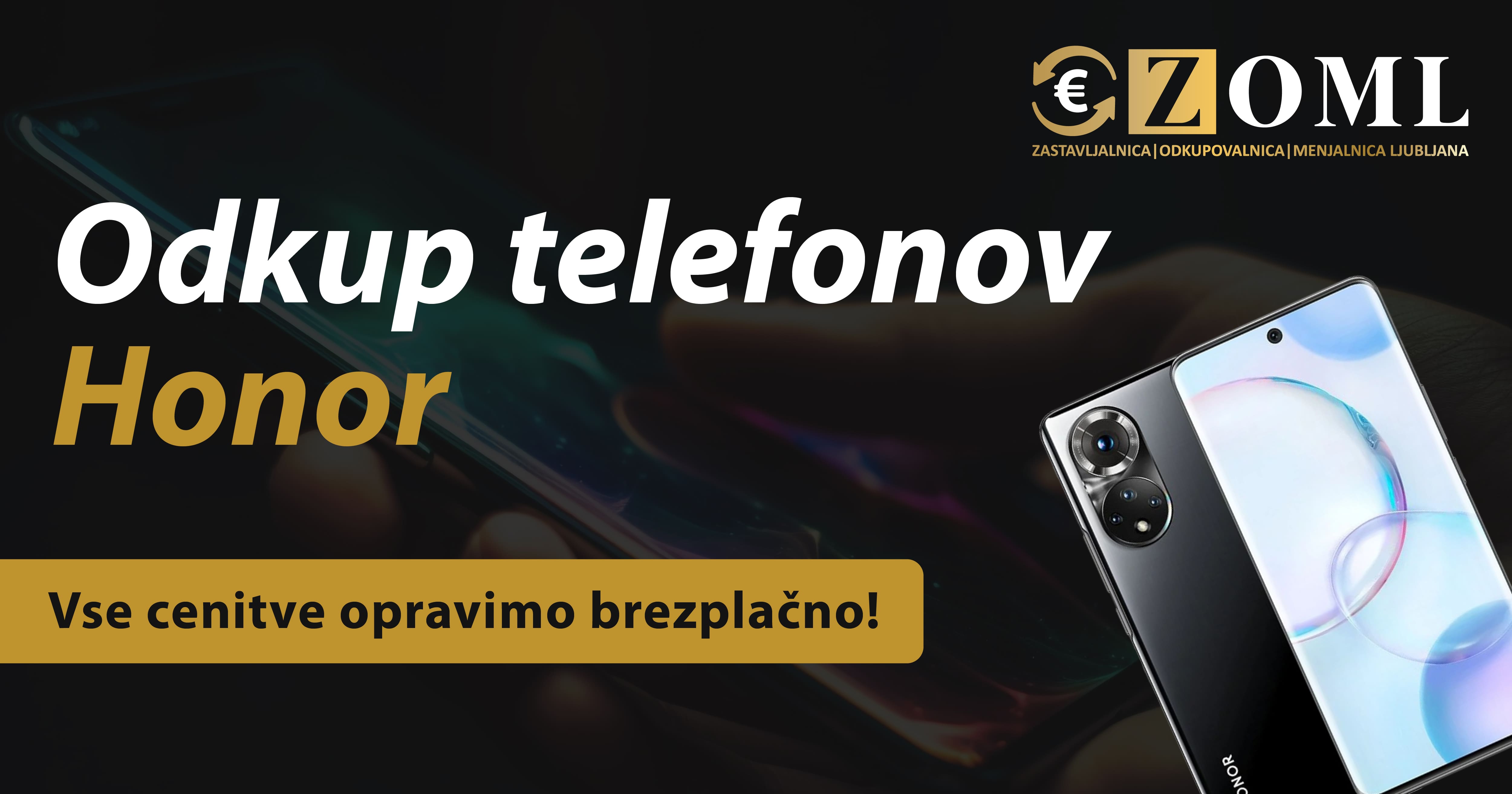 Odkup telefonov Honor