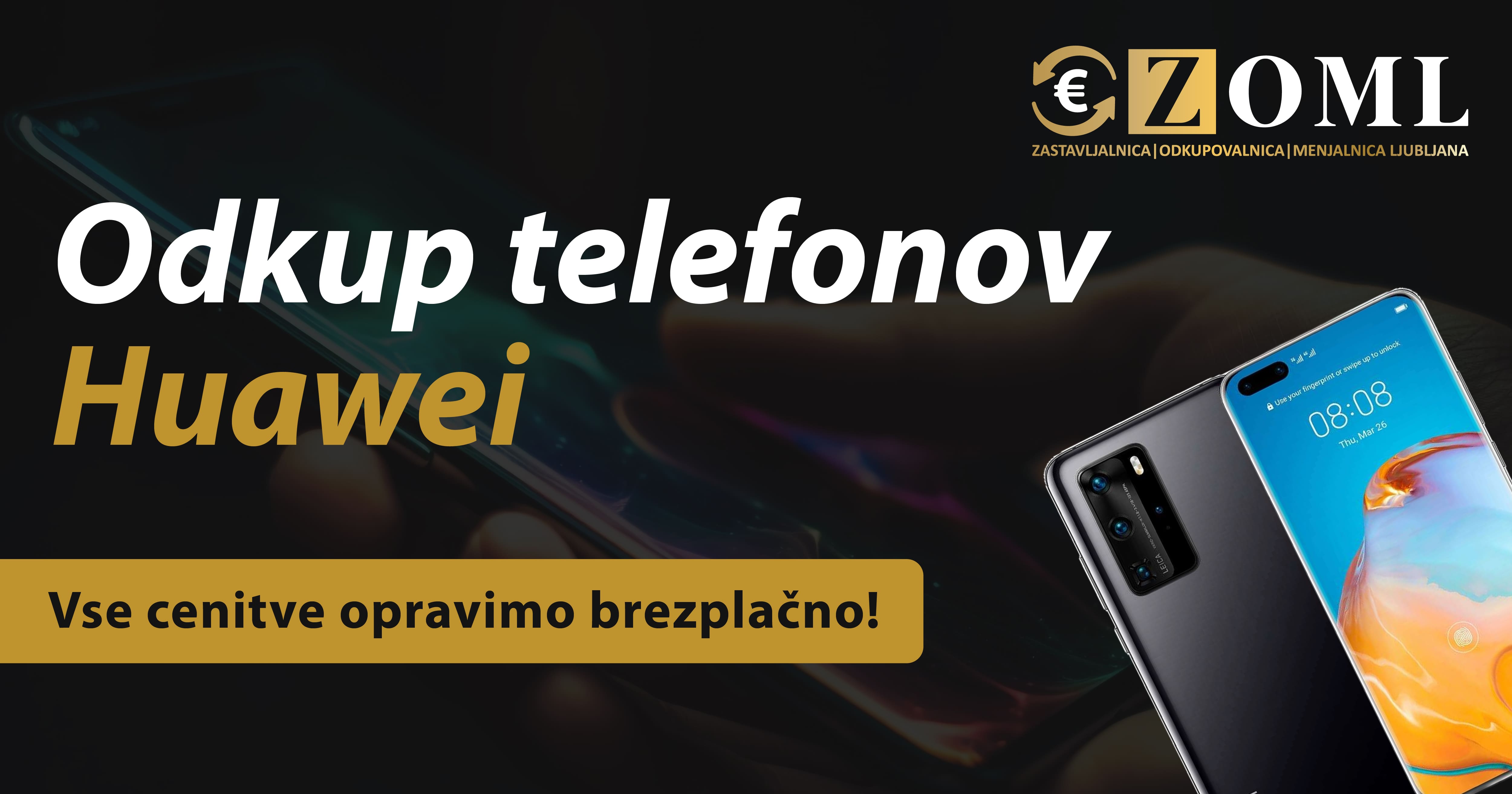 Odkup telefonov Huawei