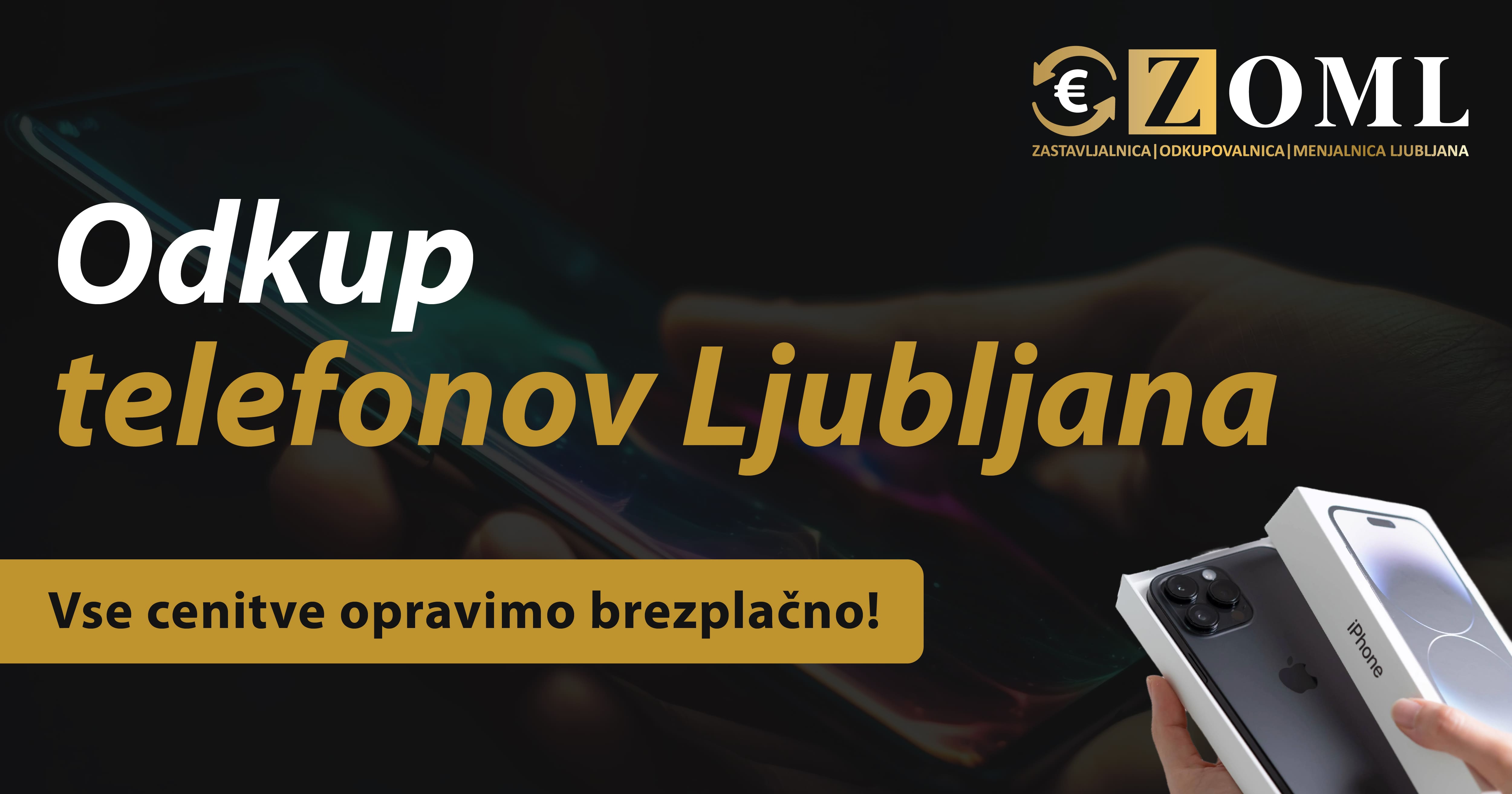 Odkup telefonov Ljubljana