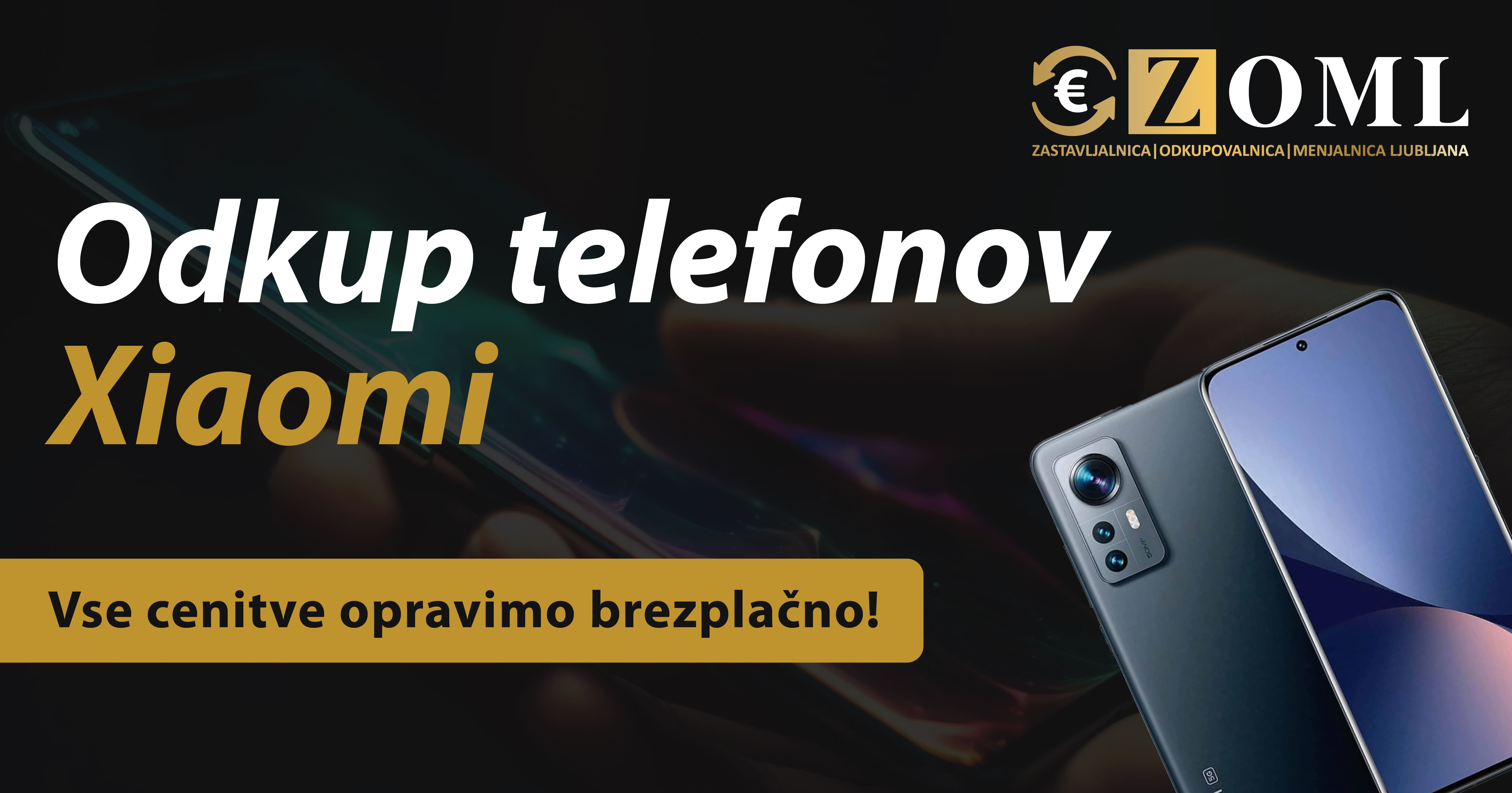 Odkup telefonov Xiaomi